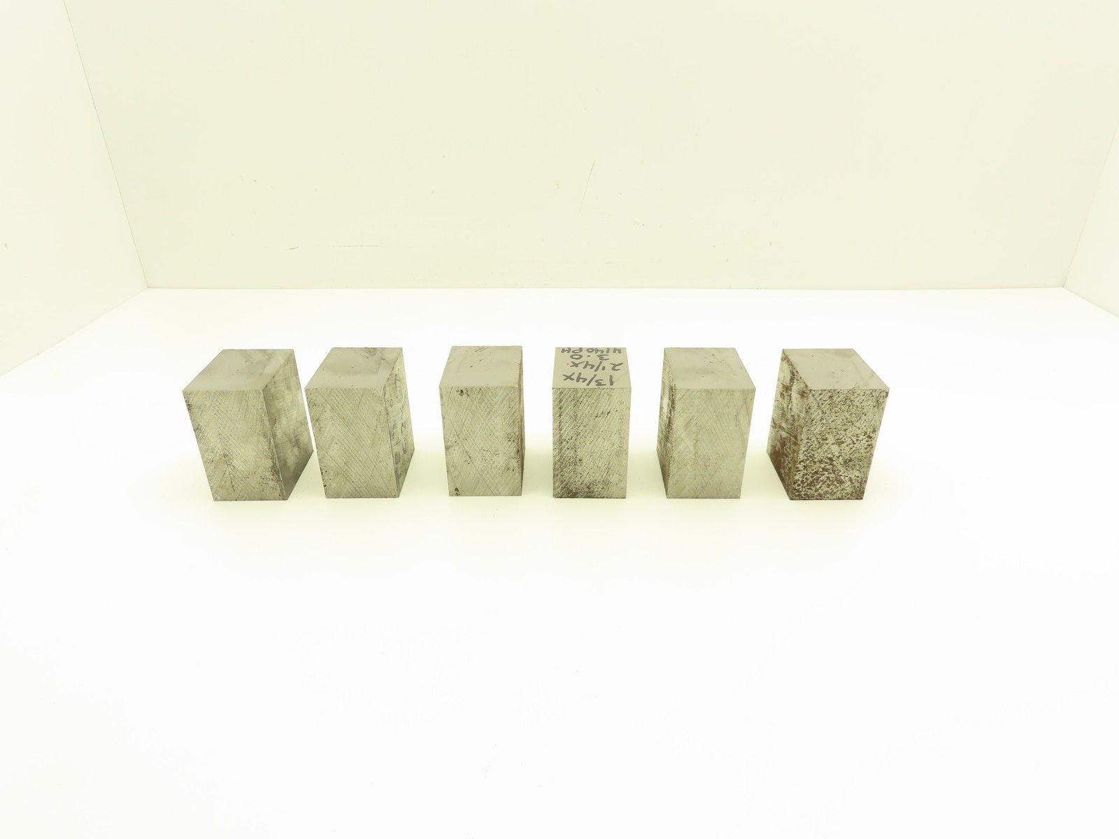 4140 PH Alloy Steel Flat Bar Stock 1-3/4″x 2-1/4″x 3″L Lot of 6