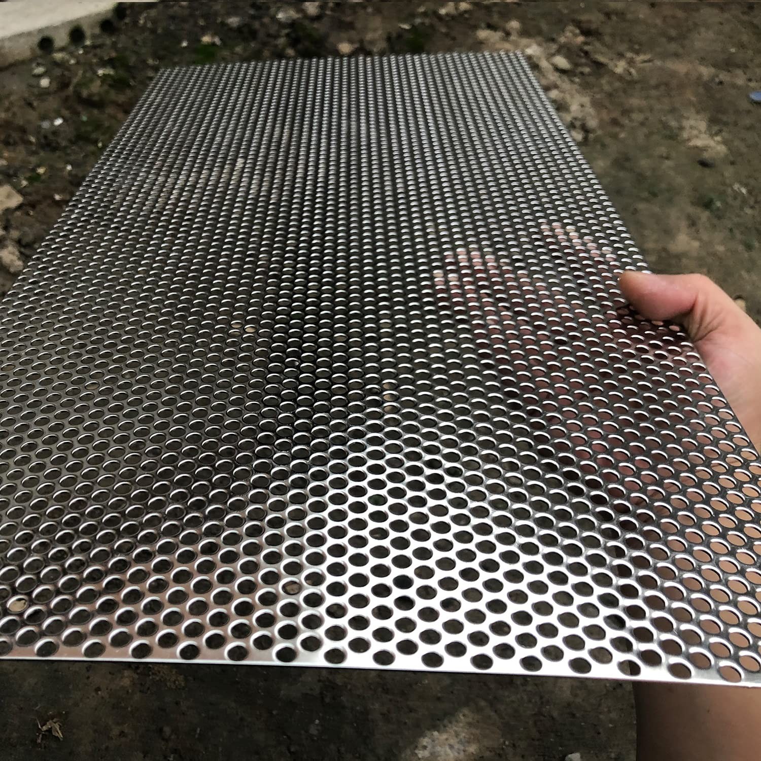 Perforated Metal Sheets-304 Stainless Steel Perforated Plate -Perforated Stai…
