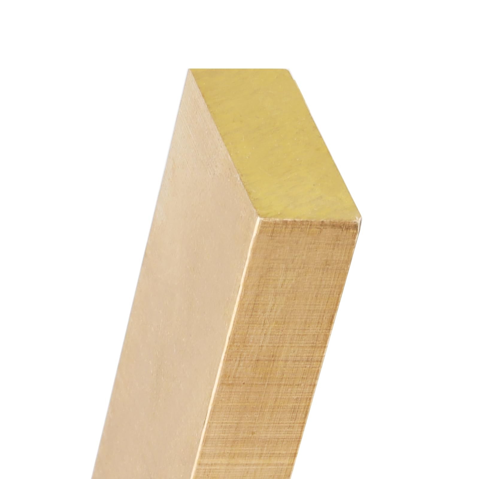 2 PCS 3/8x1x6 Inch Brass Flat Bar Stock Rectangular Long Solid Plate Mill