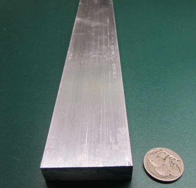 2024 T351 Aluminum Bar, 1/2″ (.500″) Thick x 1 3/4″ Wide x 12″ Length