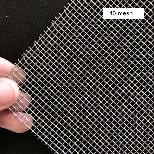 Titanium Grade 2 Fabric 5-200 Mesh Wire Mesh Mesh 3.7035 R50400 Filter Filtrati