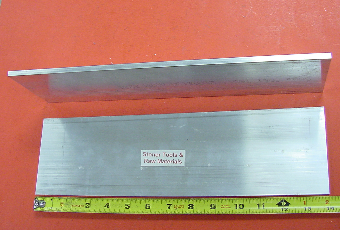 2 Pieces 1/4″ X 4″ ALUMINUM 6061 T6511 FLAT BAR 14″ long Extruded Mill Stock
