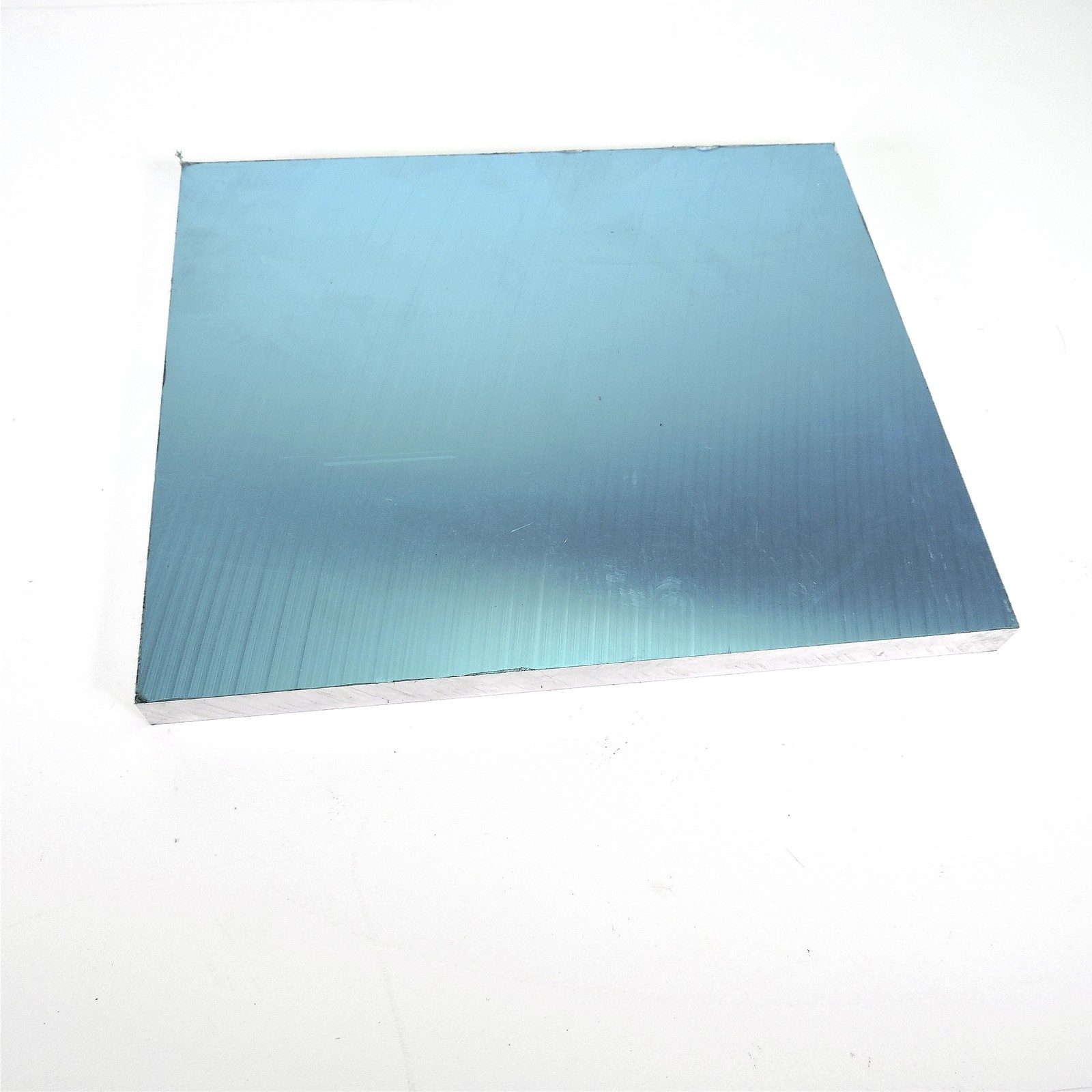.75″ thick 3/4 Precision CAST Aluminum PLATE 9.375″ x 10″ Long sku 136697