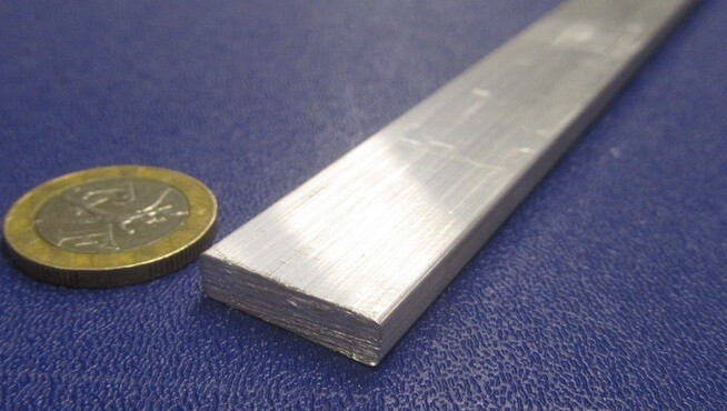 6061 T6511 Aluminum Bar, 3/16″ (.187″) Thick x 3/4 Wide x 36″ Length, 2 units