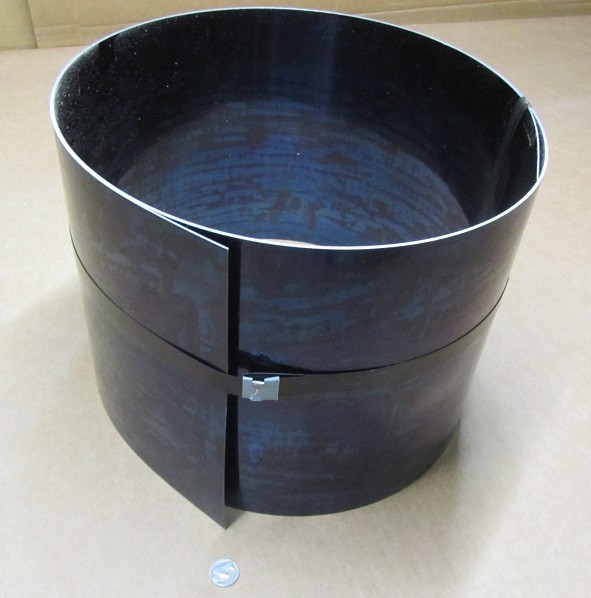 1095 Hard Blue Tempered Spring Steel Shim .032″ Thick x 10.0″ Width x 120″ Long
