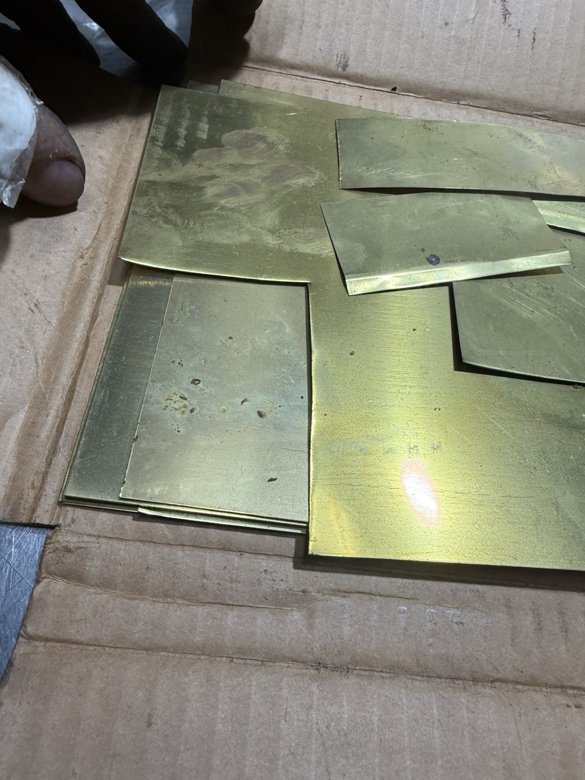 Precision Brand Brass Shim Assortment 17SF15 – 15 Sizes 6”x12” Sheets USA