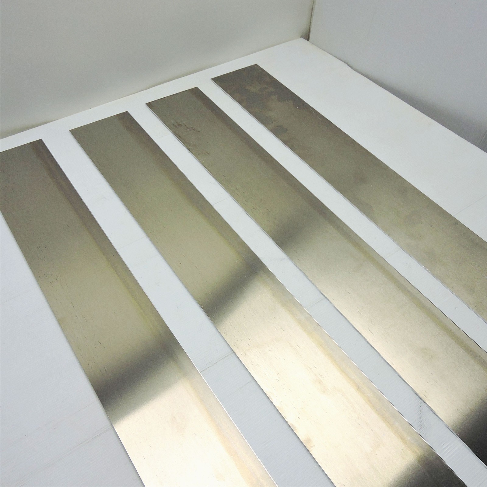 .125″ thick Aluminum SHEET 7.875″ x 35.25″ Long Plate QTY 4 Flat sku 107032