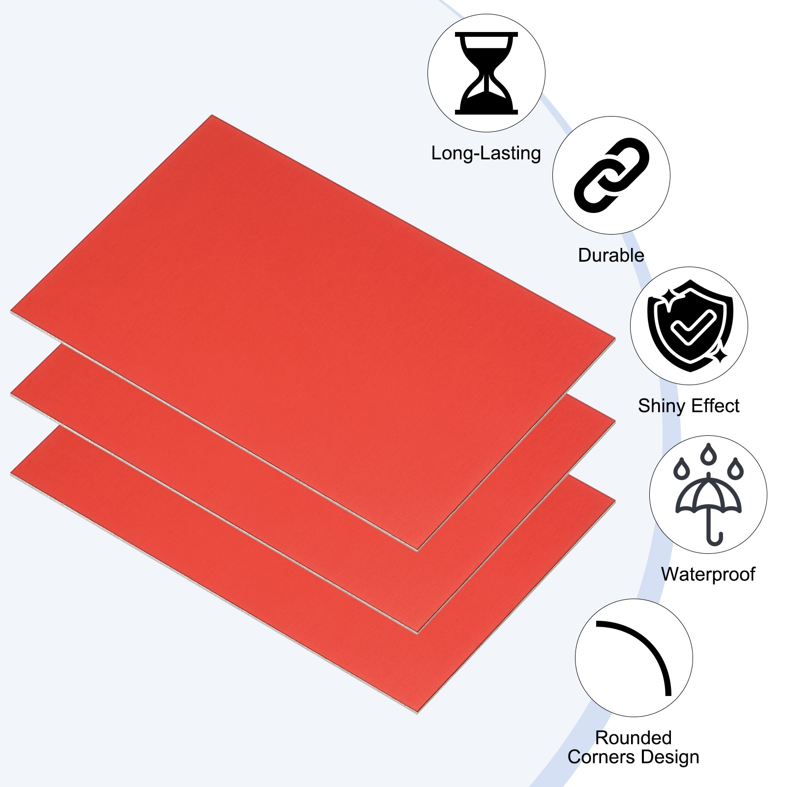 7Pcs 5″x8″ Aluminum Sheet Metal, Silver/Black/Blue/Green/Yellow/Red/Purple