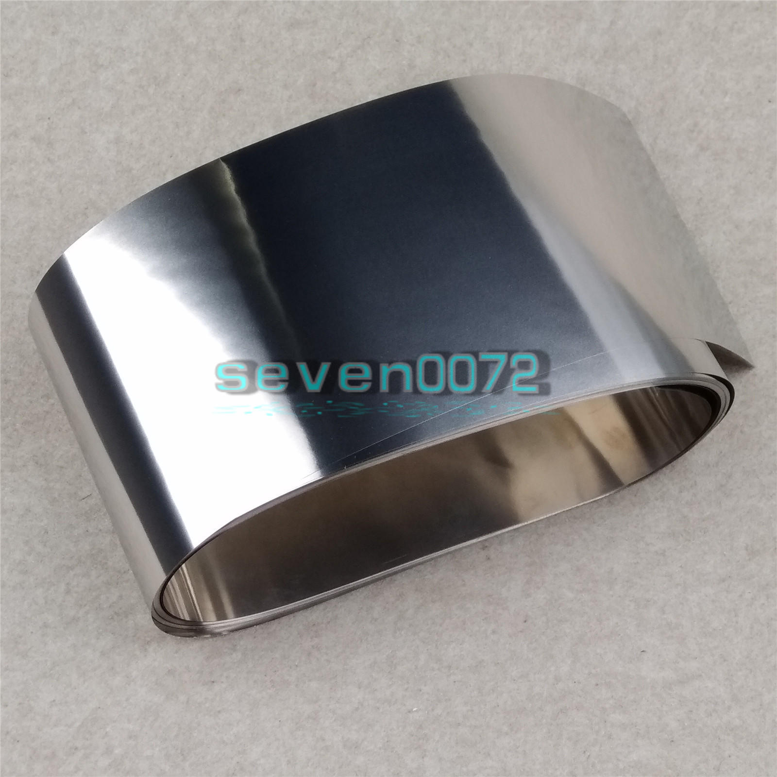 Nickel Ni Metal Foil Thin Sheet 0.05mm x 150mm x 1000mm