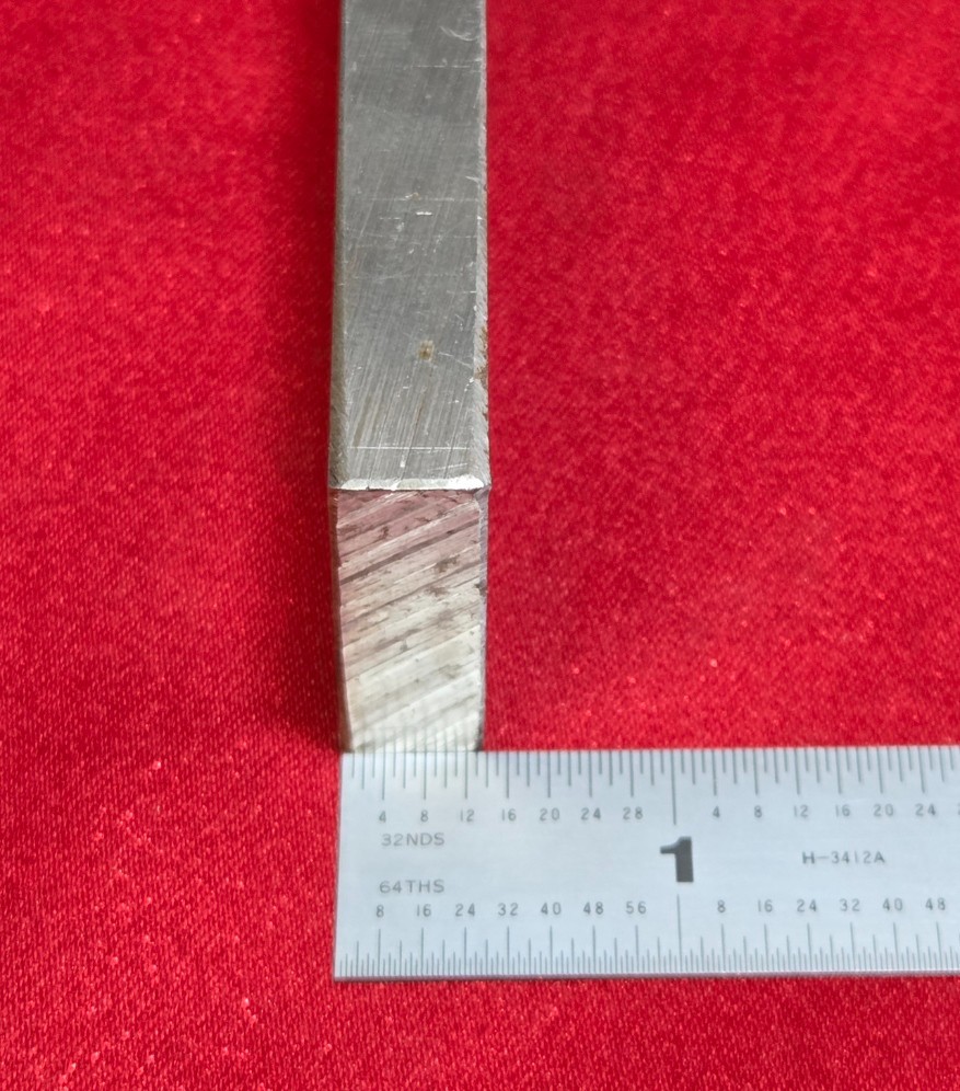 D2 Tool Steel Block Billet 4.347″ L x 1.527″ W x 0.431″ Thick – 12.87 Oz.