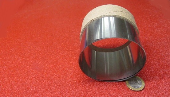 301 Stainless Steel Sheet Shim, .003″ (+/-.0003″) x 2.0″ x 5 Foot Length
