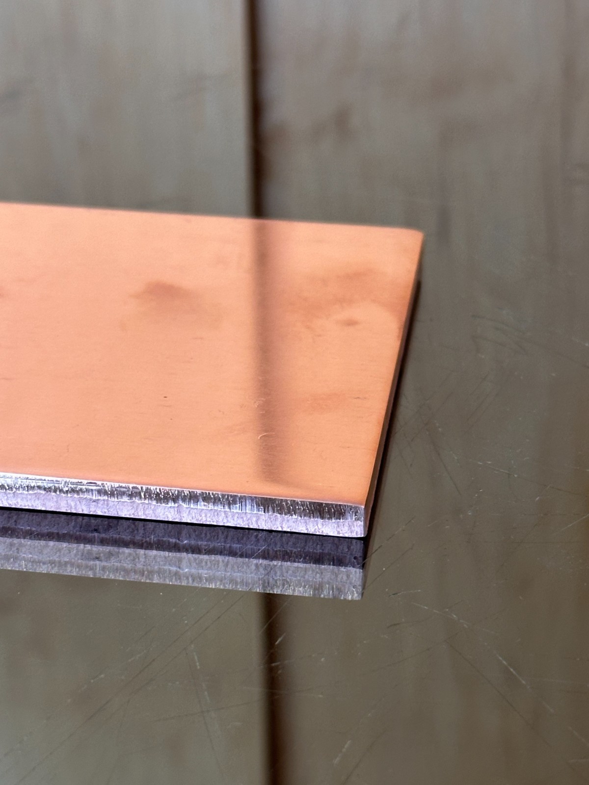 1/4″ COPPER SHEET PLATE NEW 4″x4″ .25″ THICK 110 ALLOY*CUSTOM SIZES AVAILABLE*