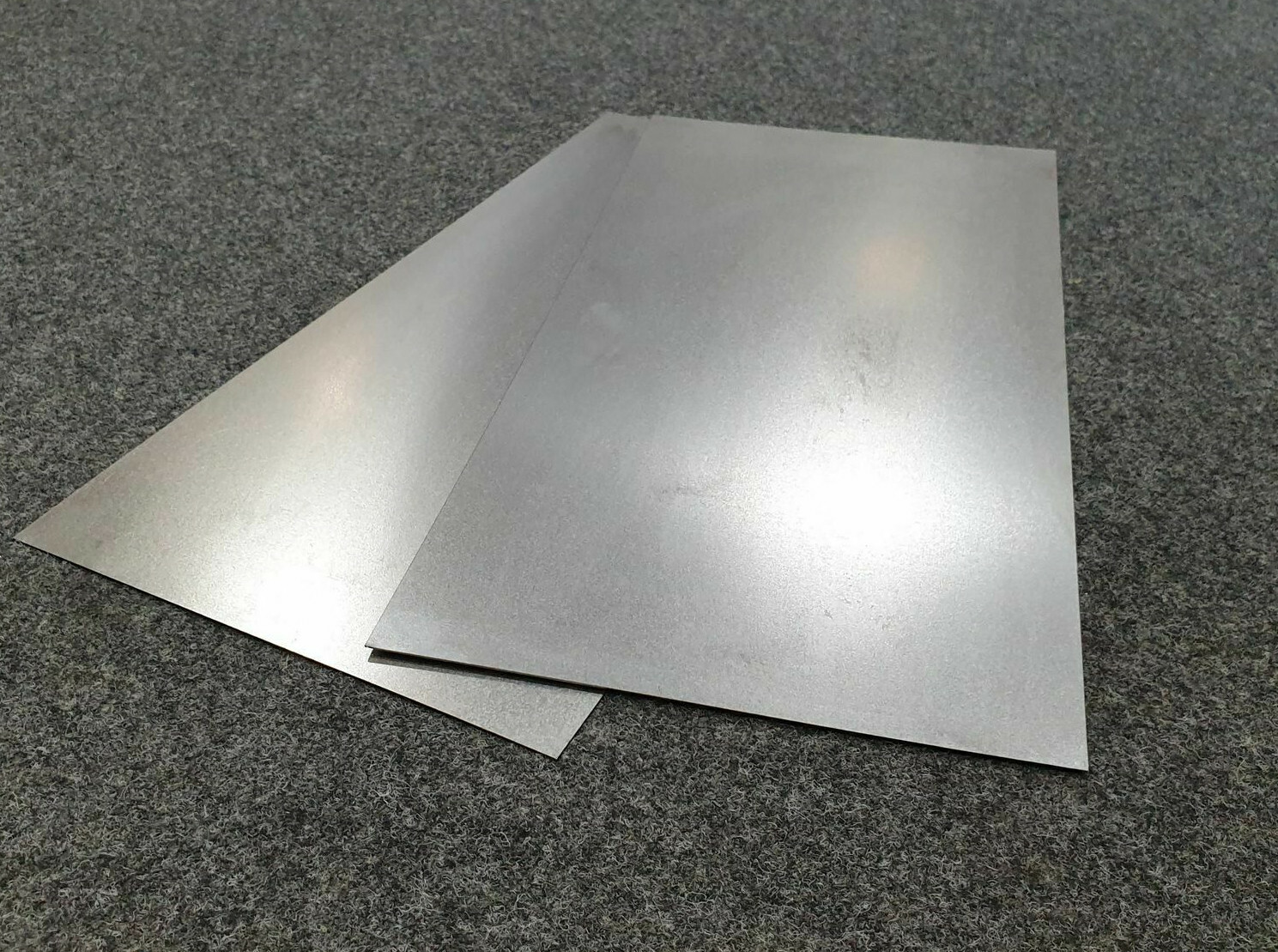 2pcs 0.8mm 250x500mm Weld In Plate Repair Sheet