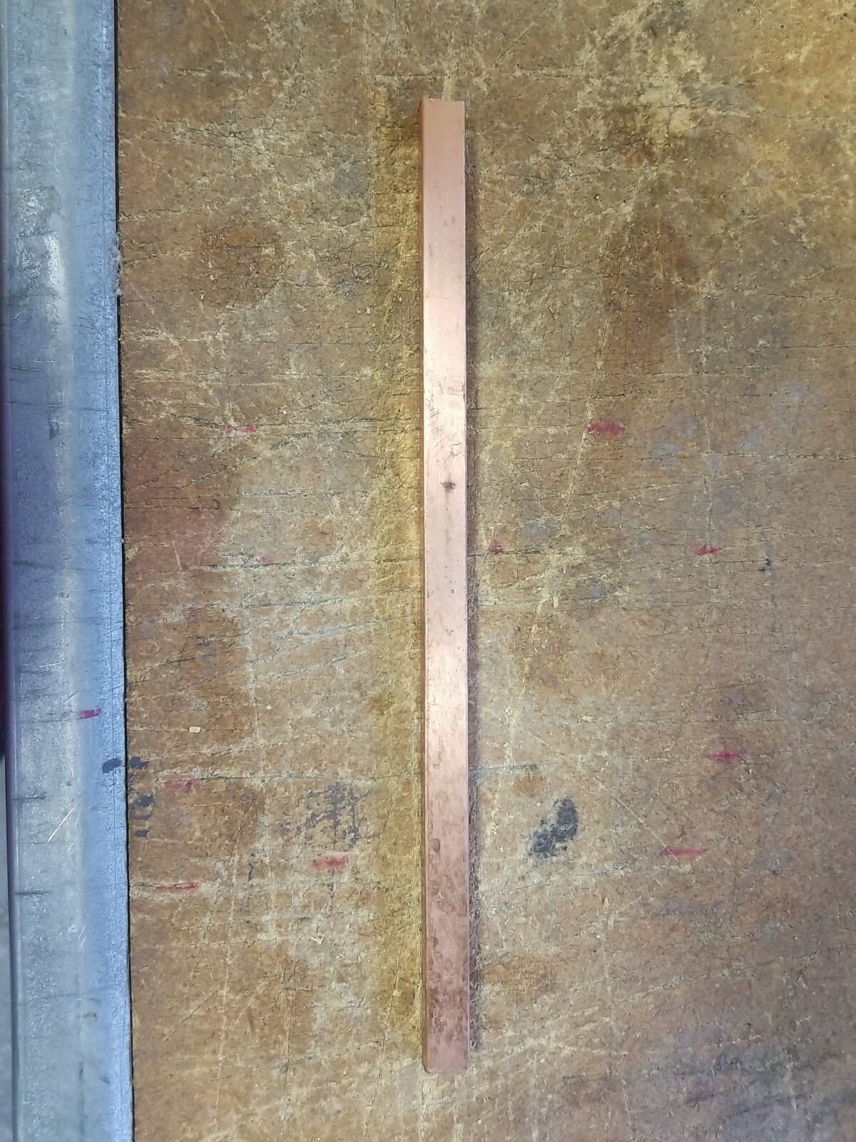 C110 Copper Flat Bar 3/8″ x 1/2″ x 11-13/16″-Long