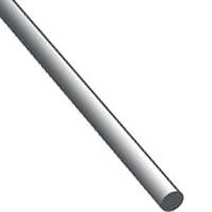 K & S 505 Music Wire, 0.078 in Dia, 36 in L, Steel, 282,000 to 312,000