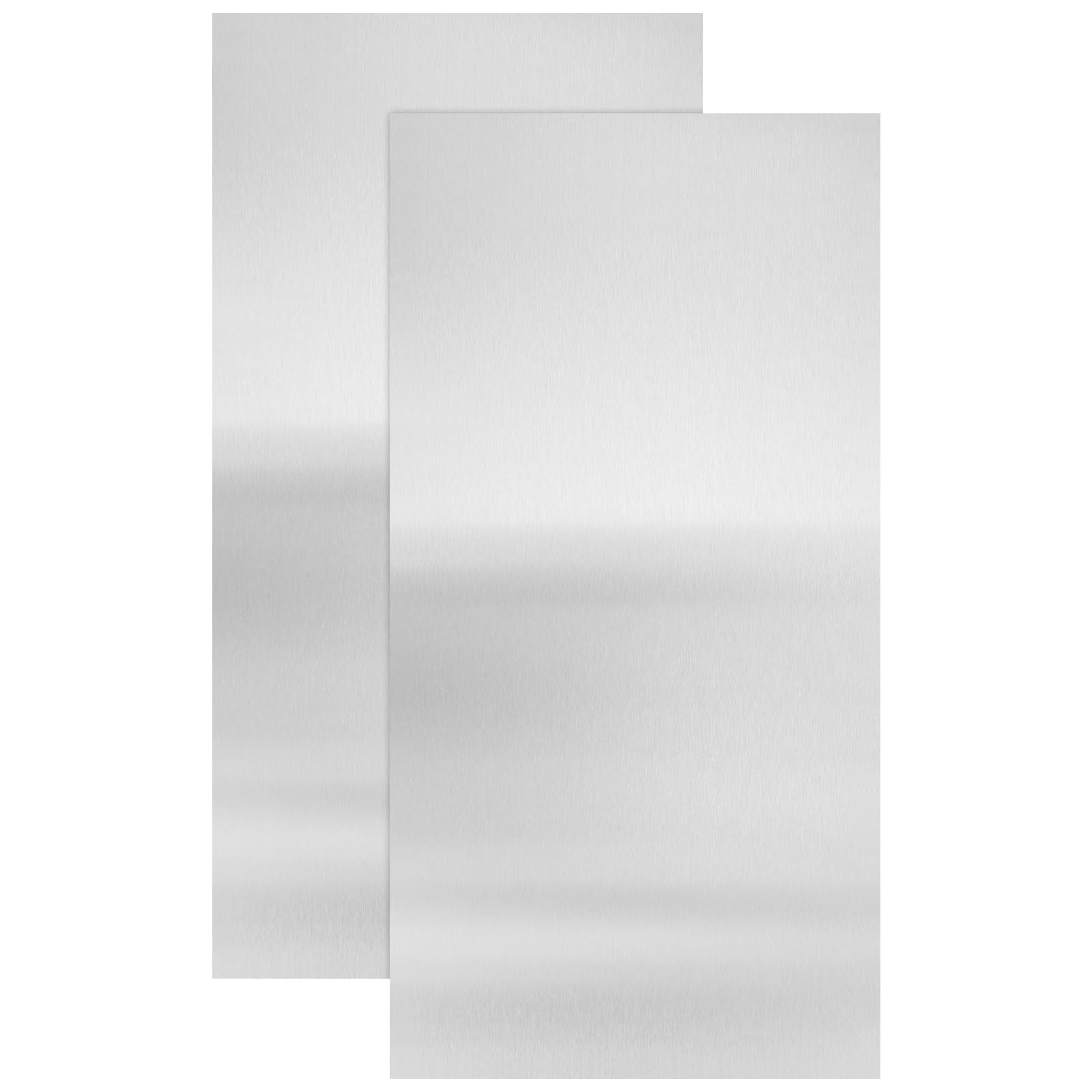 2Pcs 430 Stainless Steel Sheet Metal 6″ x 12″ x 1/32″ Inch Metal Plates for Magn