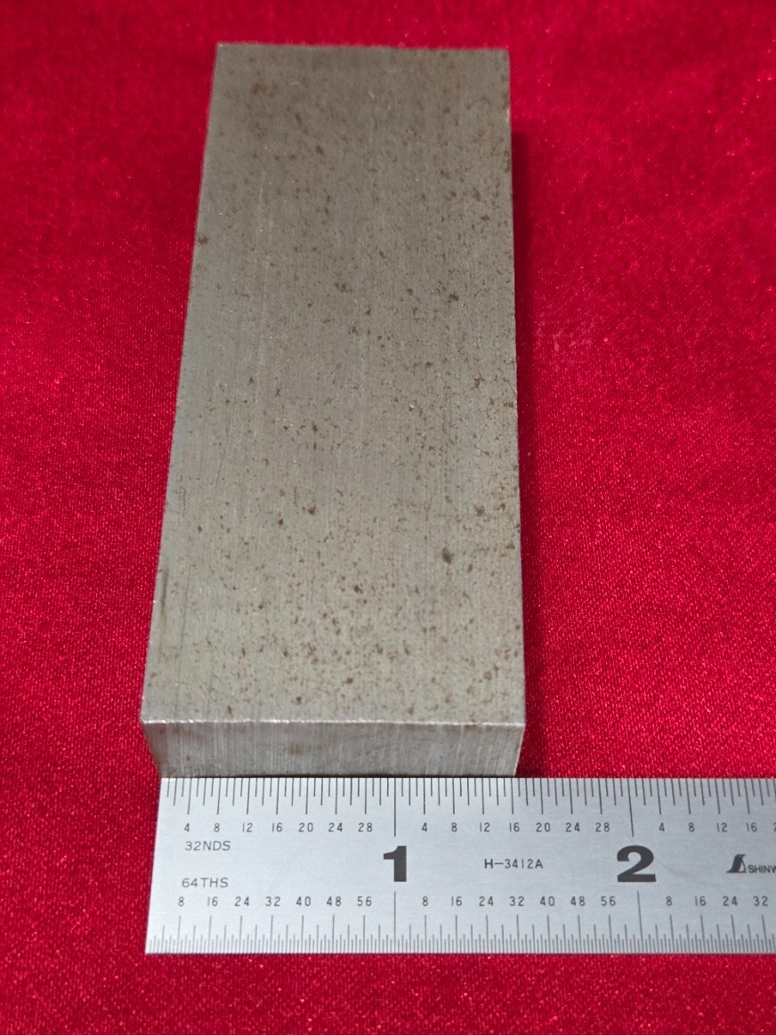 D2 Tool Steel Block Billet 3.8″ L x 1.525″ W x 0.675″ Thick, 1 Lb 1.45 Oz.