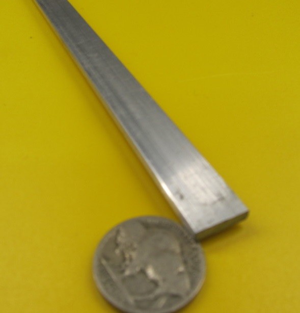 6063 T5 Aluminum Bar, 1/8″ (.125″) Thick x 1/2″ Wide x 48″ Length, 3 units