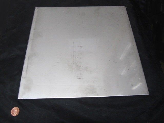 321 Weldable Stainless Steel Sheet, .105″ Thick x 12″ Wide x 12″ Length