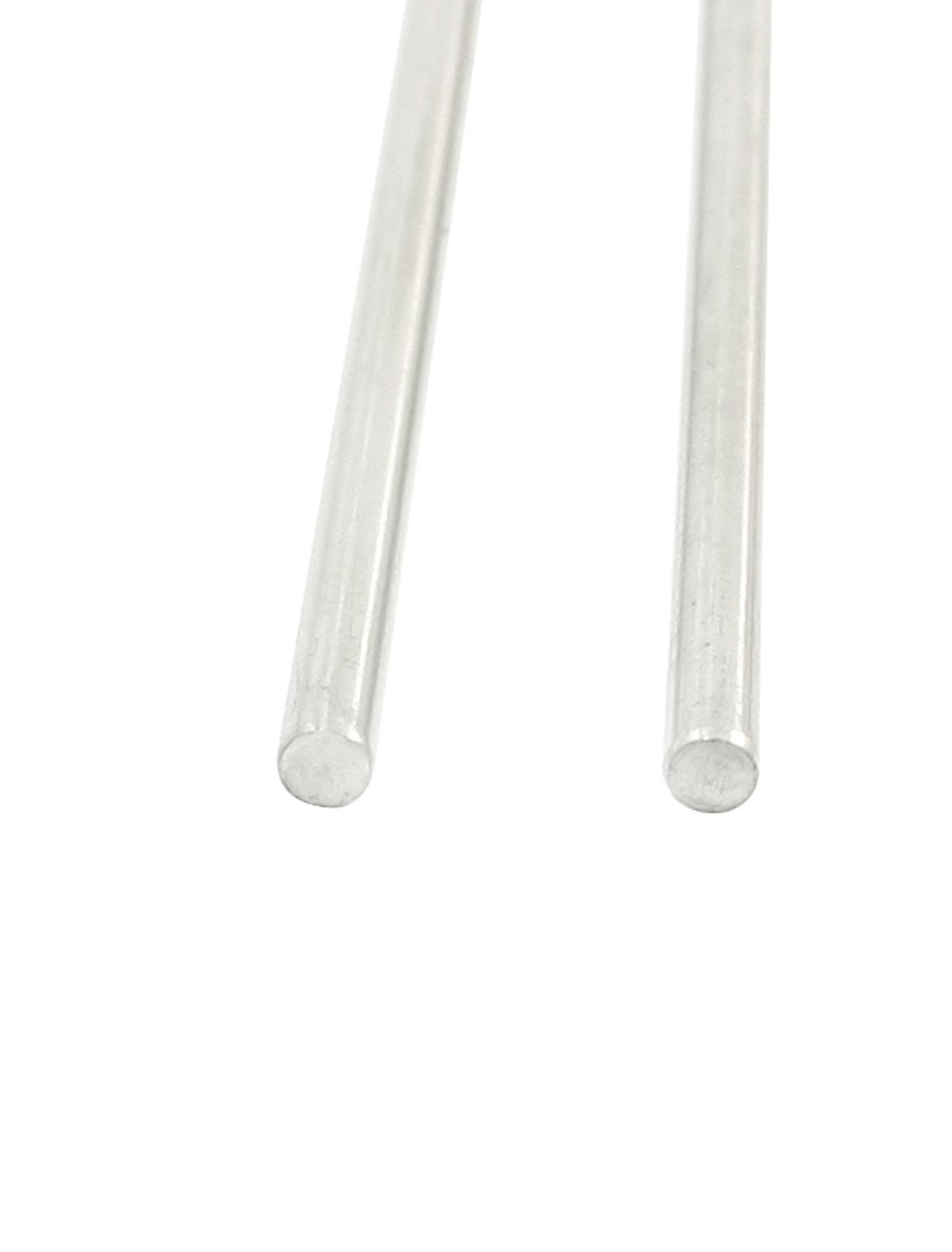 10Pcs RC Airplane Hardware Tool Stainless Steel Round Rod 400mm x 2.5mm