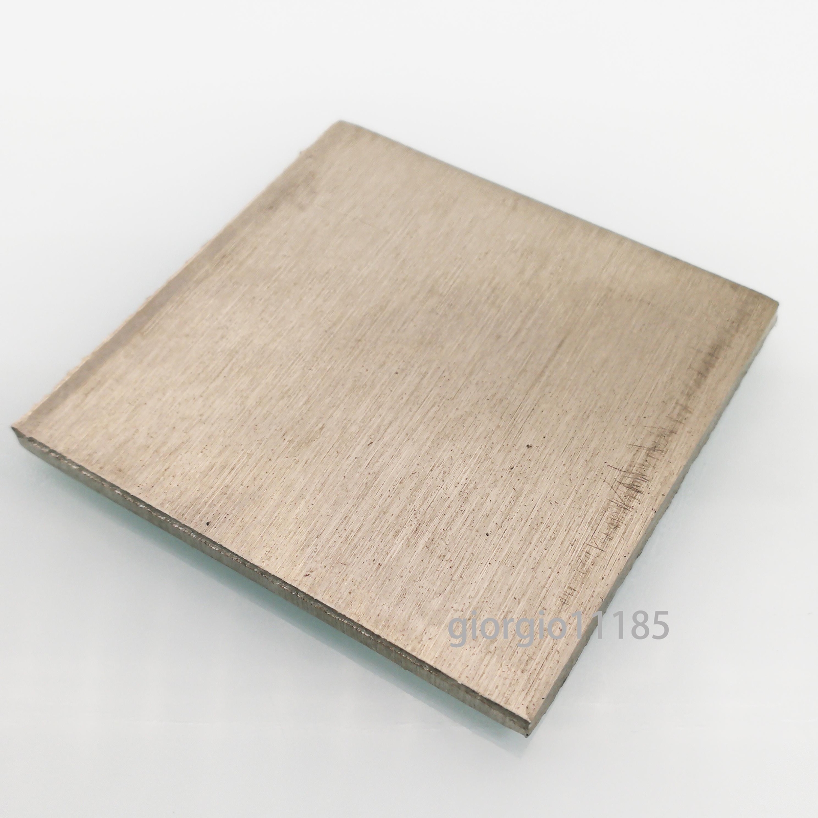 US Stock 3mm ±10% x 50mm x 50mm N6 99.6% Pure Nickel Sheet Metal Plate