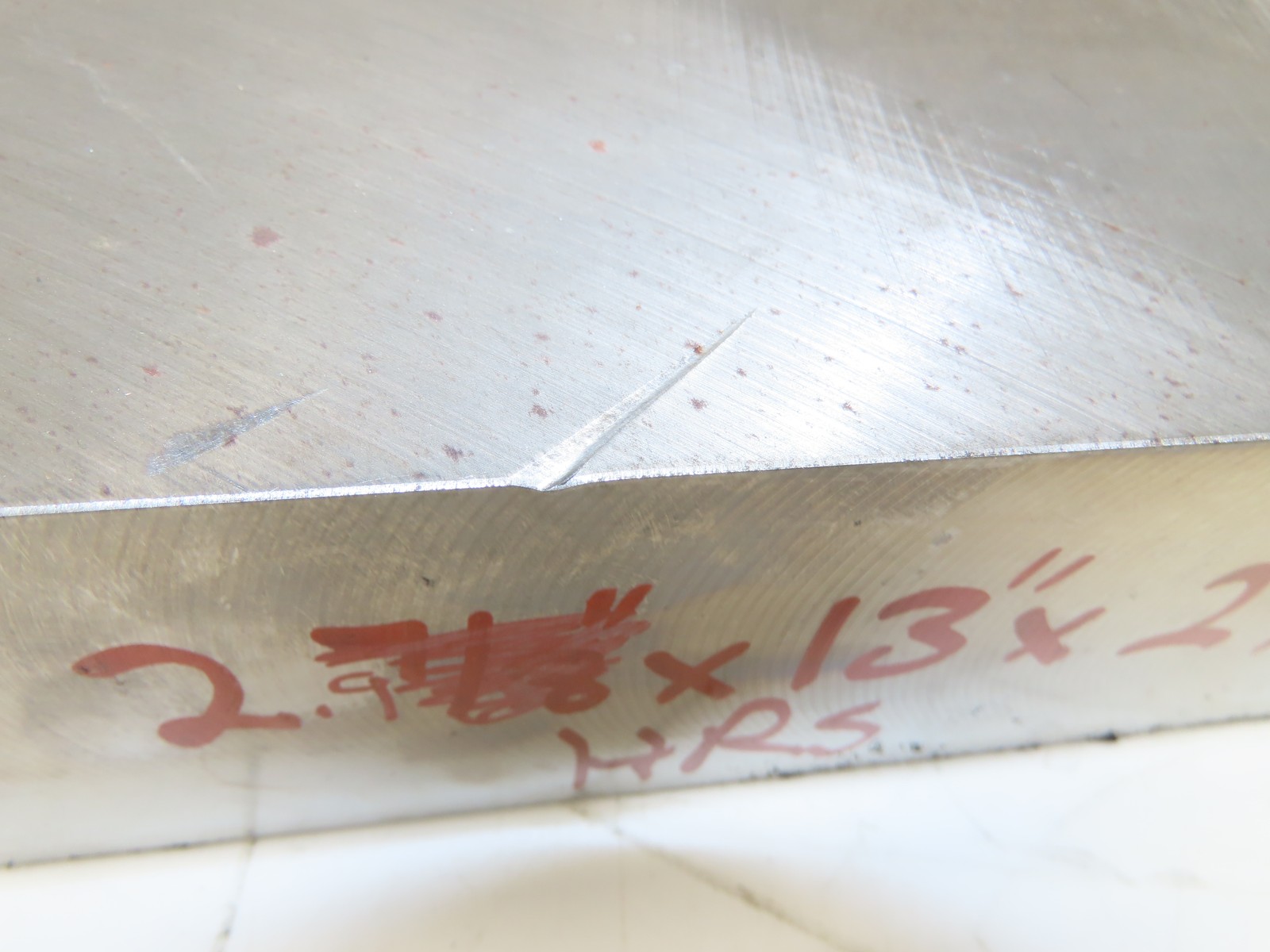 Hot Rolled Steel Flat Ground Bar Stock 2.9″ Thick x 13″W x 24″L 258 Lbs
