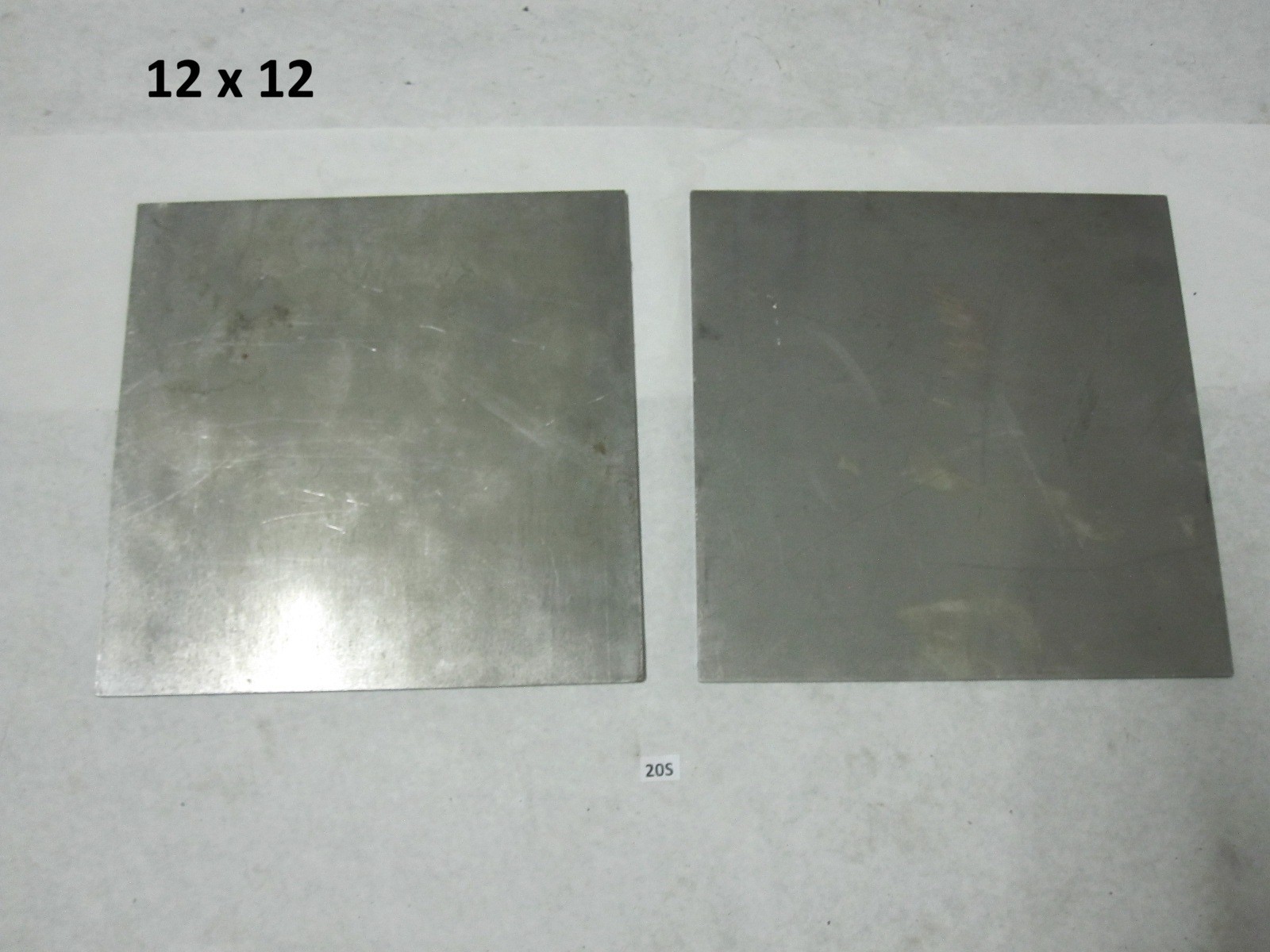 ‎ Steel Plate 12 x 12 Inch 1 4 Thick Flat Bar Base Sheet Metal 2 Pack