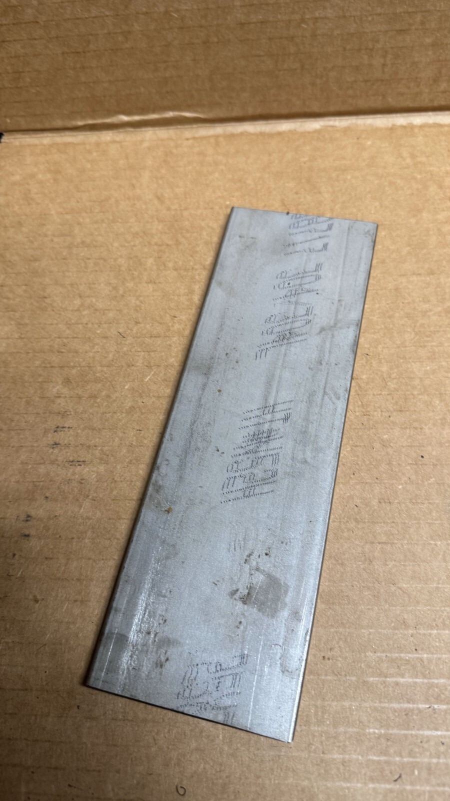 0.25 x 3 x 6 Reclaimed 304 Stainless Steel – Fabrication & Shop Projects