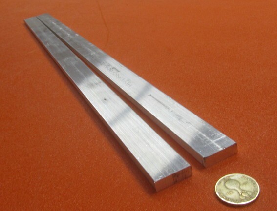 6061 T651 Aluminum Bar, 5/16″ (.312″) Thick x 1.0″ Wide x 36″ Length, 2 Units