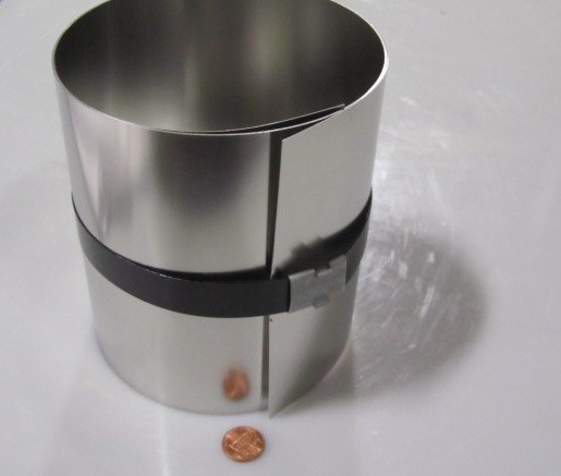 301 Stainless Steel Sheet 1/2 Hard .018″ Thick x 6.0″ Width x 50.0″ Length
