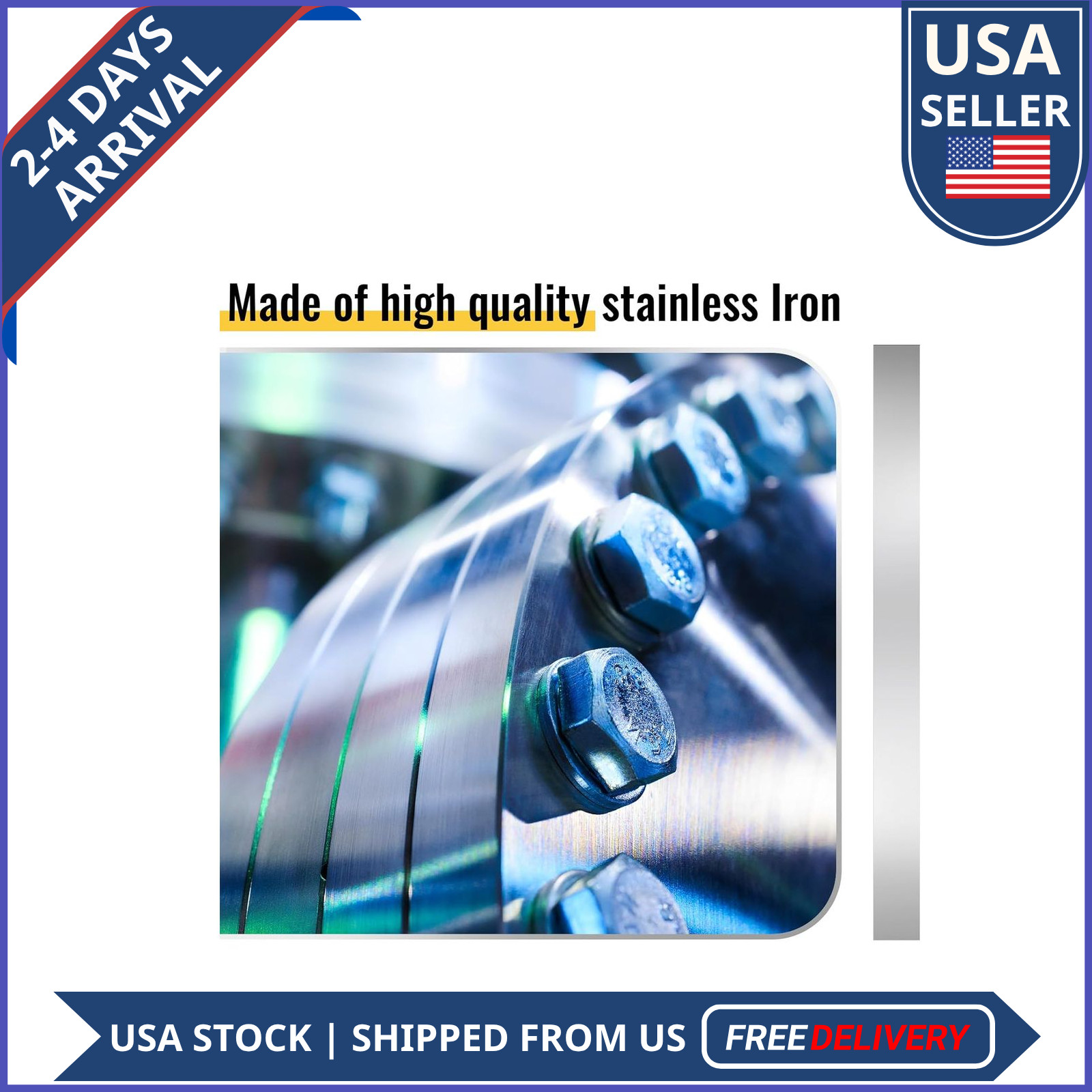 Blulu 24 Pcs Stainless Steel Shim Stock Strips 1×12 Inch 8 Thickness Assortment
