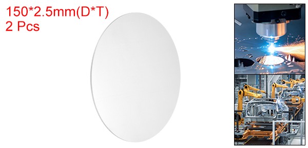 2Pcs, Aluminum Disc 6″(150mm) Dia 0.1″(2.5mm) Thick Round 1060 Aluminum Sheets