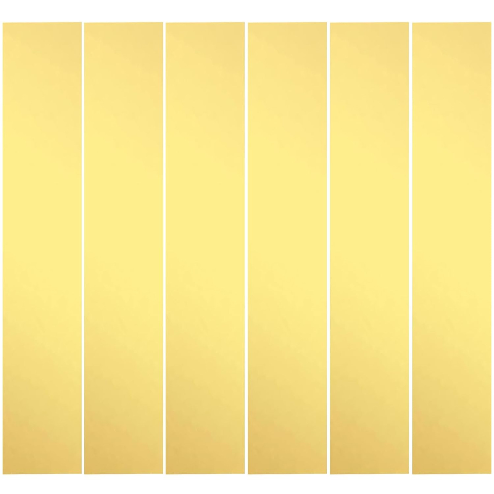 Brass Shim Stock Assortment 1 Inch Width 6 Inch Length 6 Thicknesses Condition