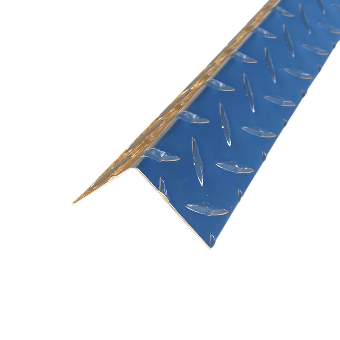 72″ Diamond Plate OUTSIDE Corner Guard Aluminum 1.5″ x 1.5″ – .045″ Thick