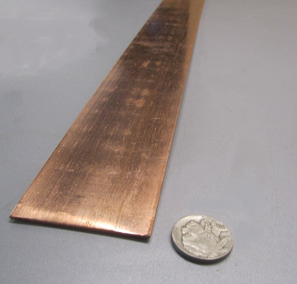 110 Copper Bar H02 .050″ Thick x 2.0″ Wide x 36.0″ Length
