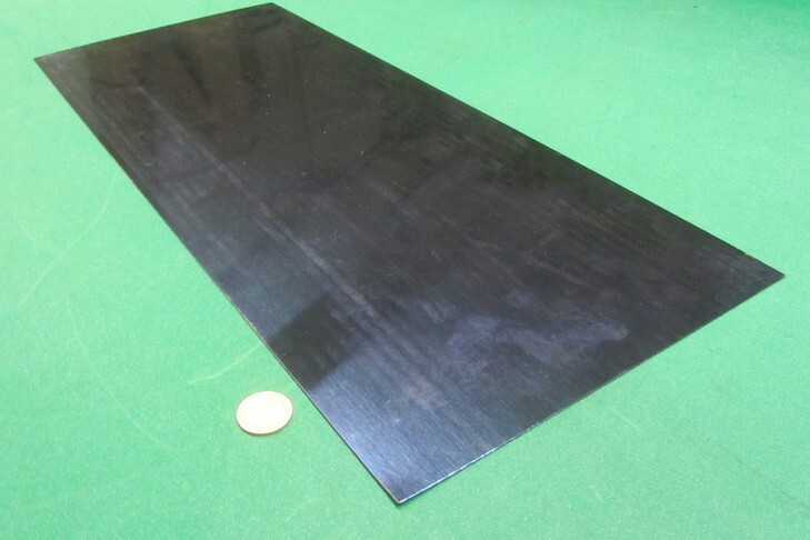 1095 Hard Blue Tempered Spring Steel Shim .035″ x 12.375″ x 24″ Length