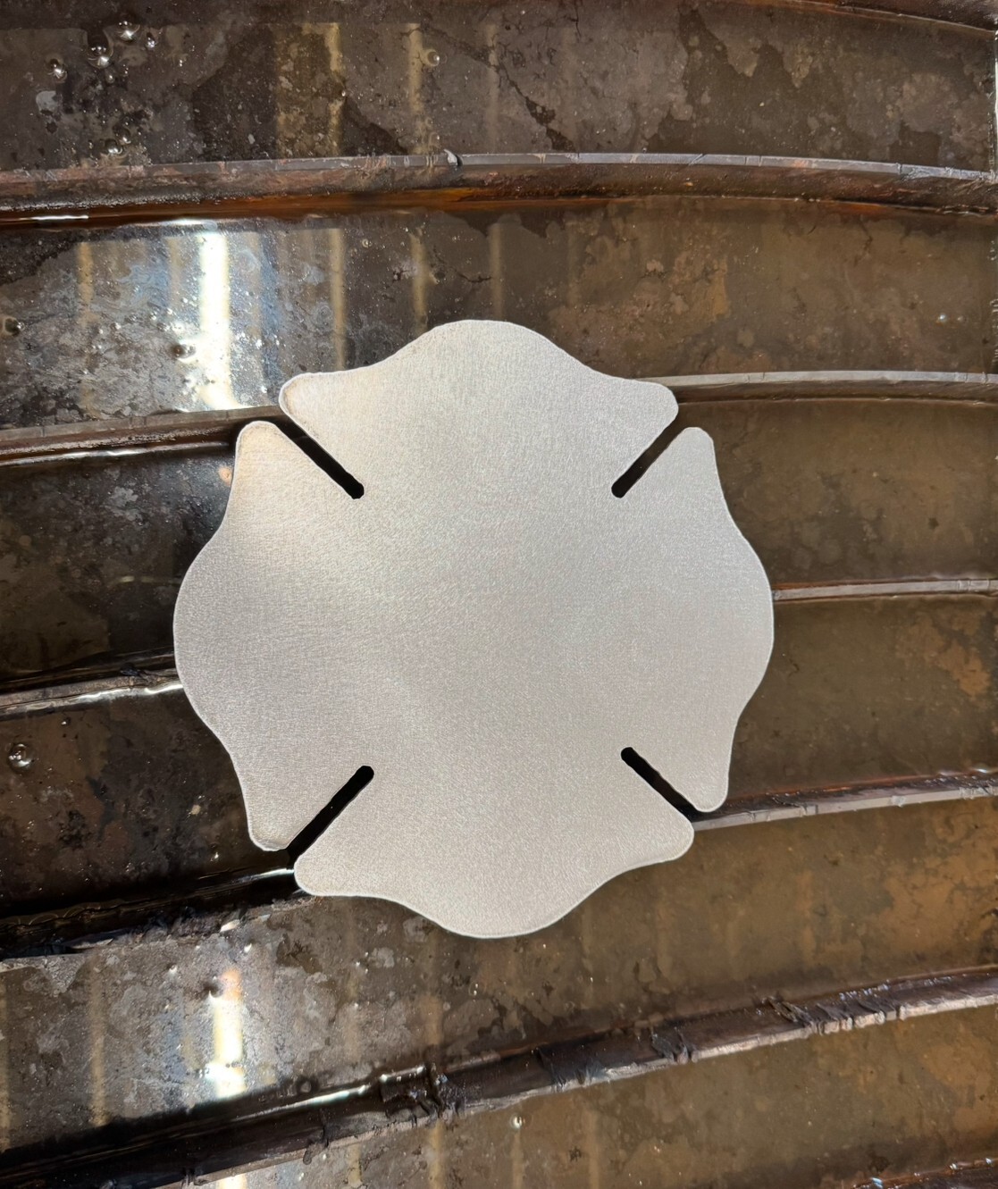 MALTESE CROSS BLANK 8 pack 18 GUAGE STEEL COLD ROLLED 8″ X 8″