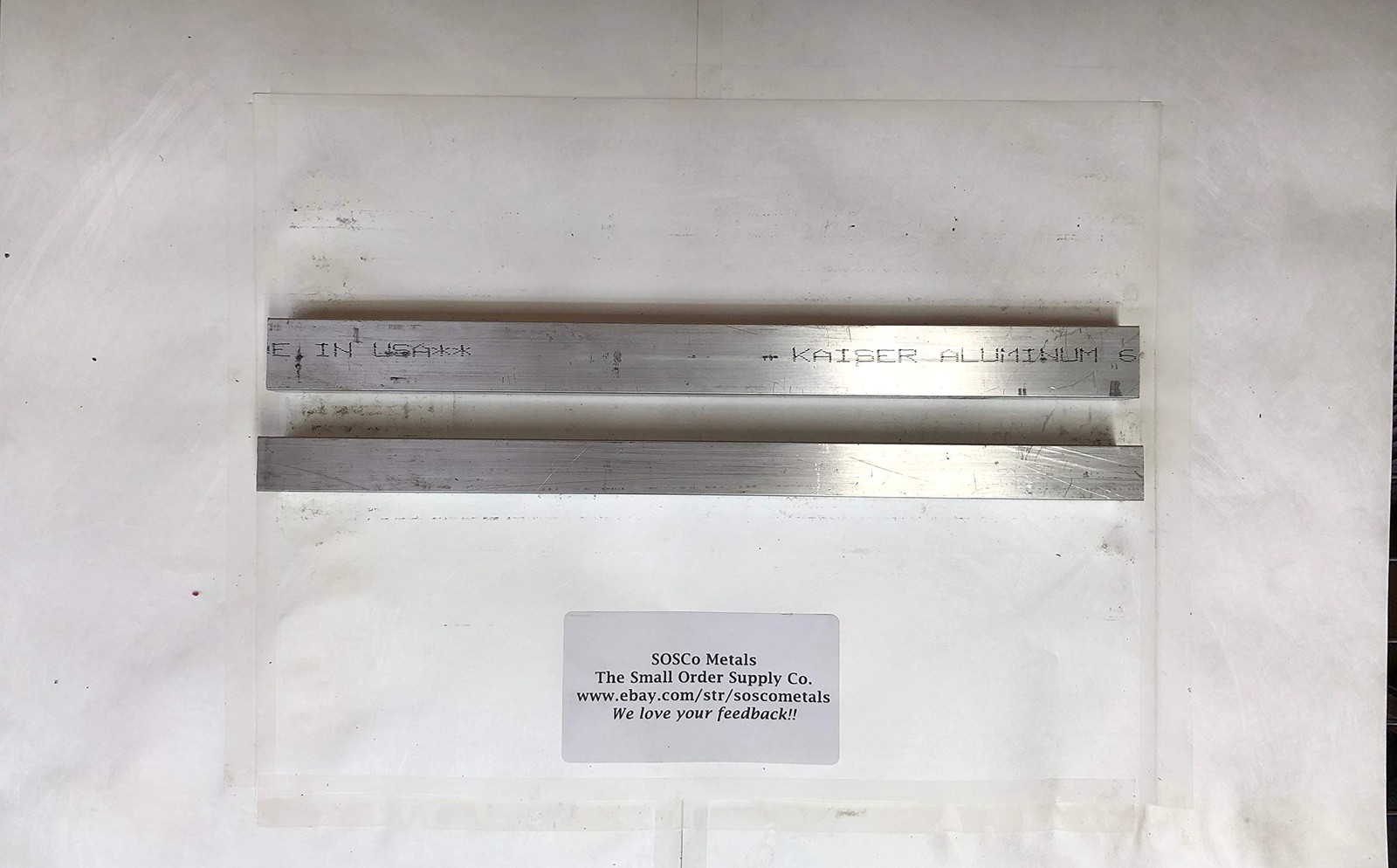 2 Pieces 3/4″ X 1″ Aluminum 6061 Flat BAR 12″ Long +.07″/-0 Solid New Mill St…