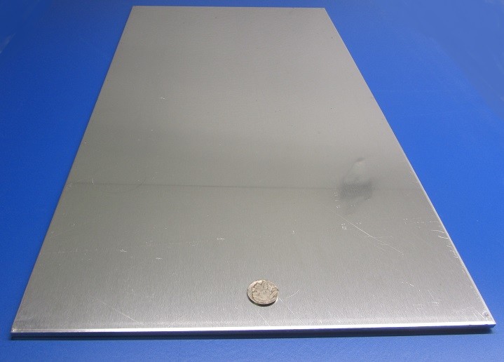 2024 Aluminum Sheet, T3, .190″ Thick x 12.0″ Width x 24.0″ Length