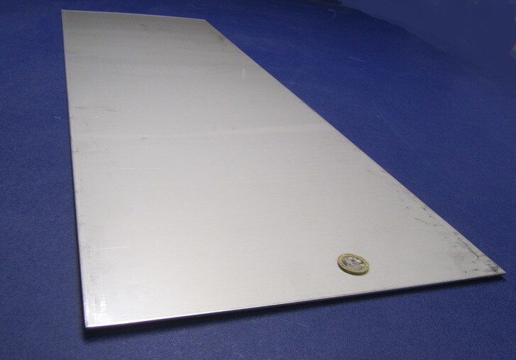 321 Weldable Stainless Steel Sheet, .090″ Thick x 12″ Wide x 36″ Length, 1 Unit