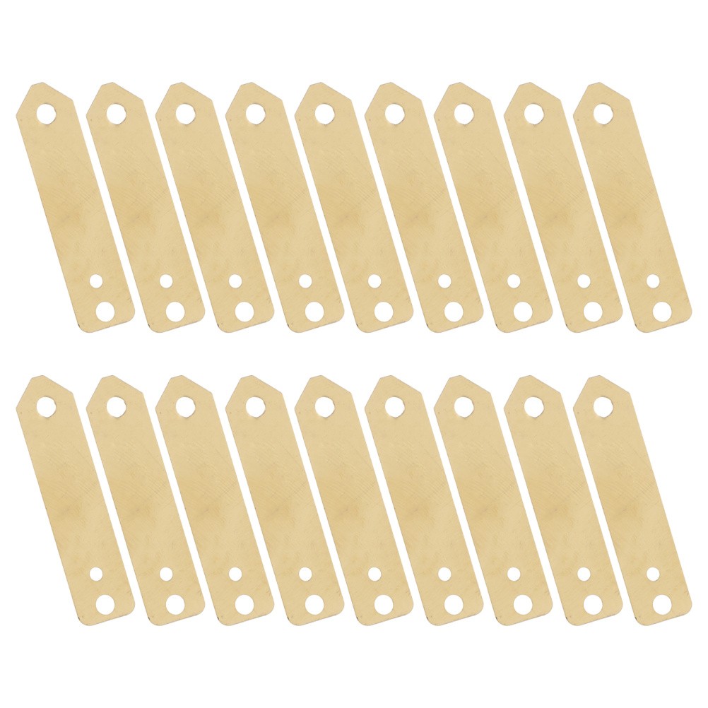 20Pcs Pure Copper Anode Sheets for Fruit Battery DIY Science Learning Golden