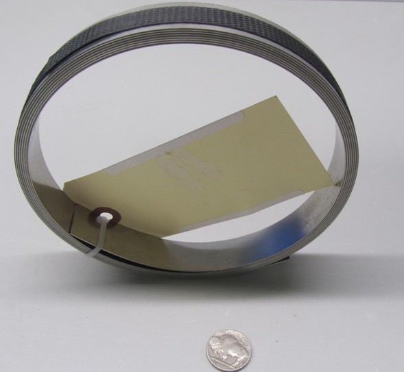 301 Stainless Steel Sheet Shim, .031″ (+/-.0015″) x 3/4″ Width x 10 Foot Length
