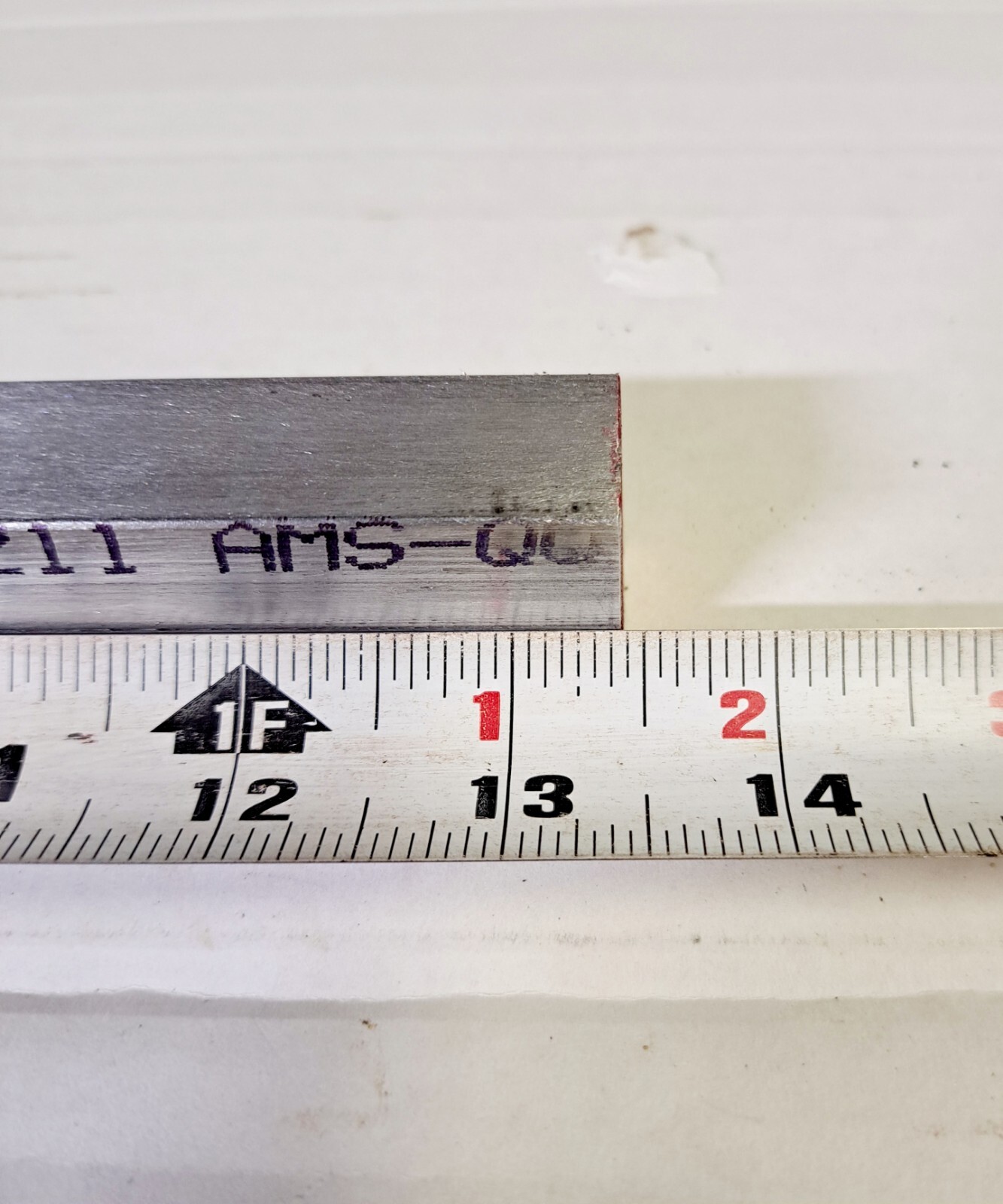 1″ x 3/4″ x 13 3/8″ 2024 T-351 Aluminum Mill Stock Drop Kaiser-Tennalum USA