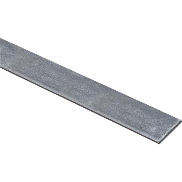 (10)-Hillman Steelworks 1-1/4 In. x 4 Ft. Zinc Plated Steel Flat Stock 11093