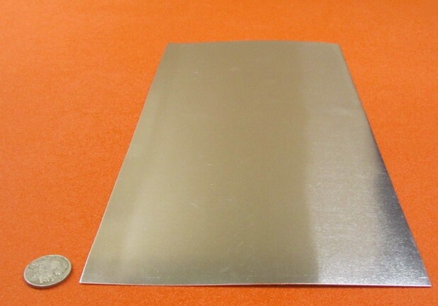 1100 Aluminum Sheet Softened (O) .020″ Thick x 6.0″ Wide x 12.0″ Long, 2 Pcs