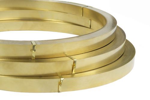 Brass band 0.05-0.4mm foil band CuZn37 flat 2.0321 brass sheet brass foil