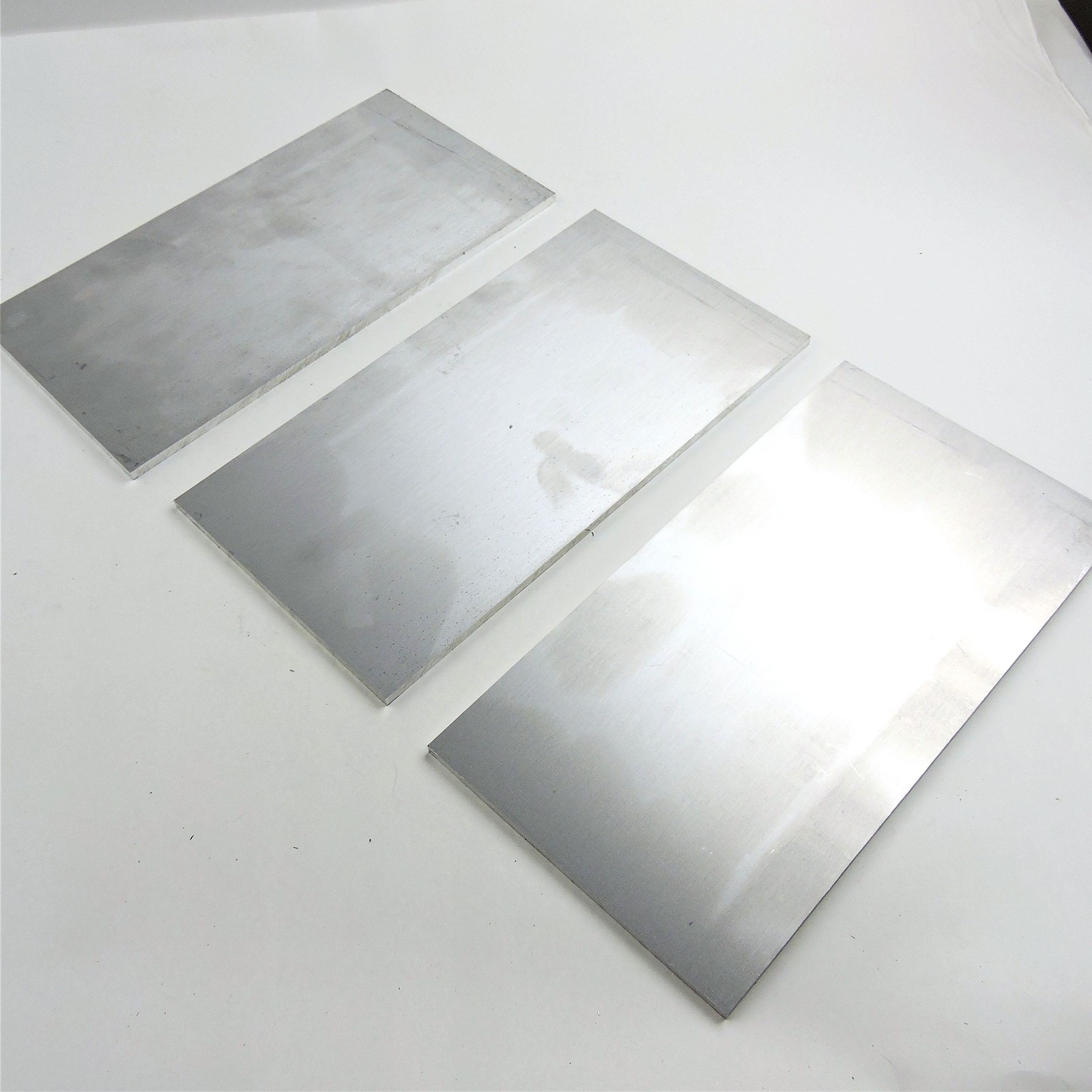 .25″ thick 1/4 Aluminum 6061 PLATE 7.625″ x 16.25″ Long QTY 3 sku 206227