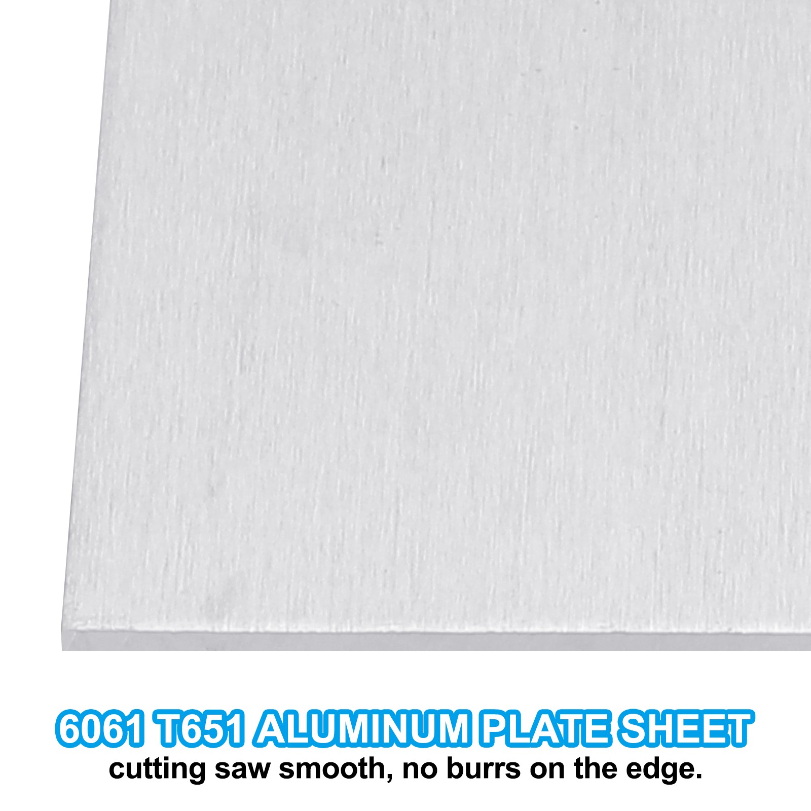 3 Pack 6061 T651 Aluminum Sheet Metal 6 x 1.97 x 1/25.4(0.04″) Inch Flat 1MM
