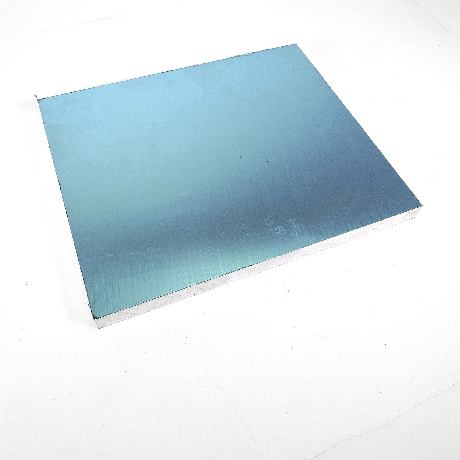 .75″ thick 3/4 Precision CAST Aluminum PLATE 9.375″ x 10″ Long sku 136697