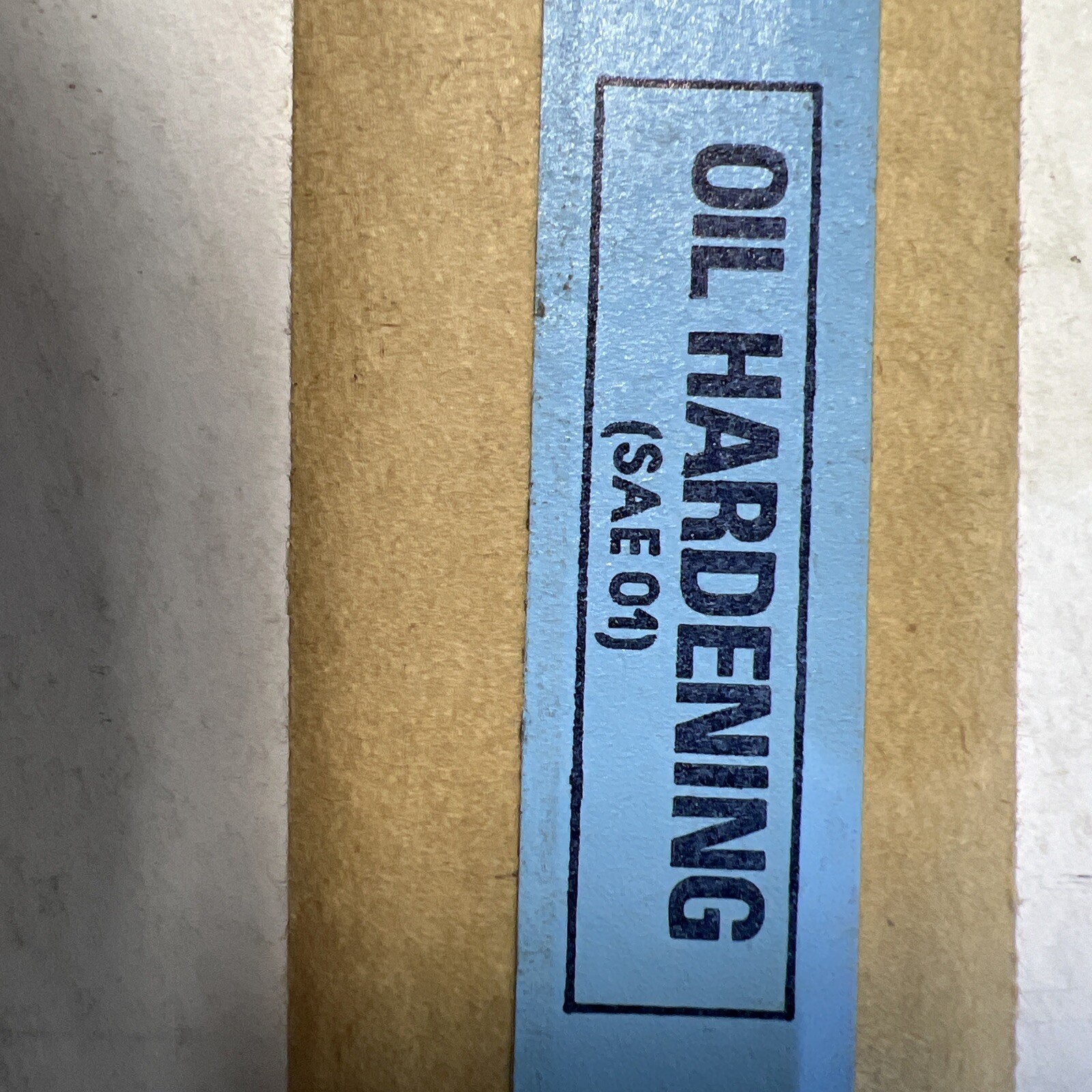 MARSHALL Oil Crat – Oil-Hardening Ground Flat Stock Steel (1/8″ x 1″ x 18″) – O